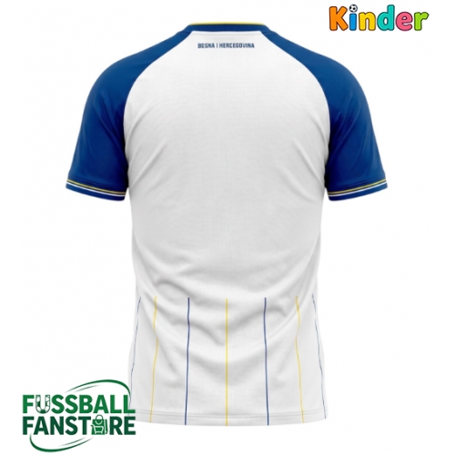 Bosnien und Herzegowina Replik Auswärtstrikot Kinder WM 2026 Kurzarm (+ Kurze Hosen)